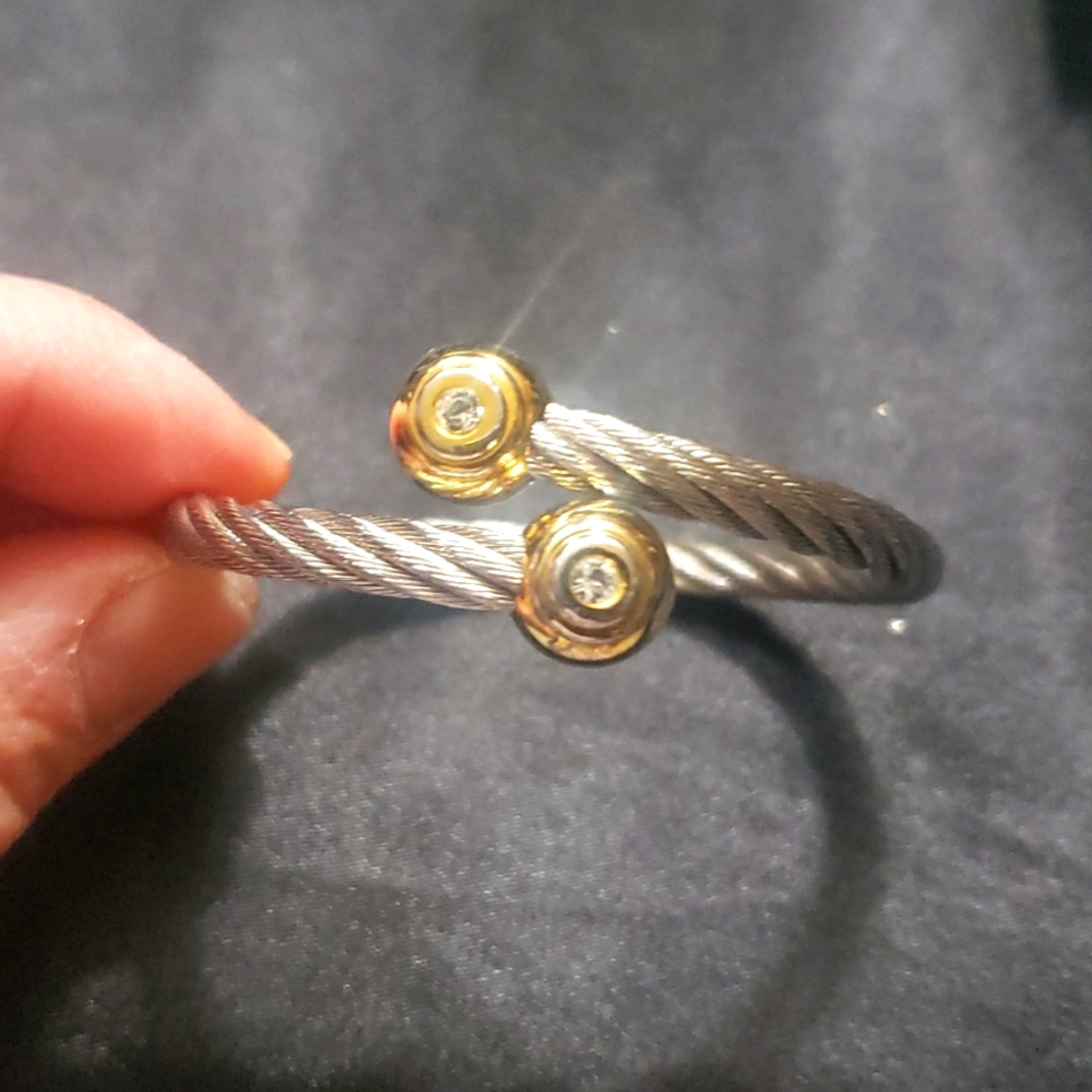 Cable Bangle - image 1